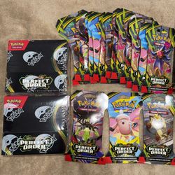 Pokemon Mega Evolution Perfect Order Booster Packs & Bundle
