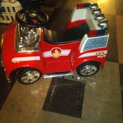 Paw Patrol Firetruck Ride On