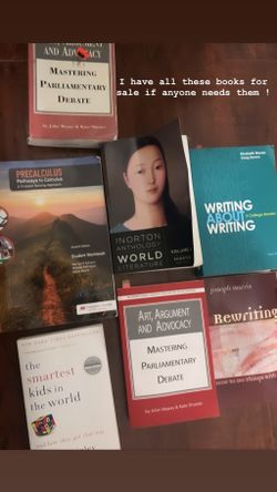 CSUSB BOOKS FOR SALE
