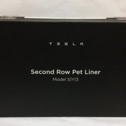 Tesla Second Row Pet Liner Model S/Y/3 Brand New In Box
