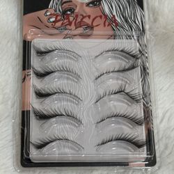 👁 FAICCIA Soft Natural Look False Eyelashes – 5 Pairs (FC028-02) 
