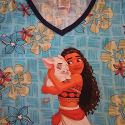 Disney Woman Top Scrub 
