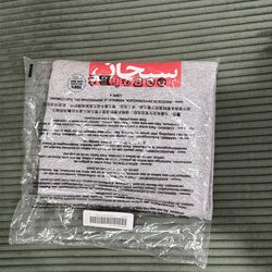 Supreme Arabic Box Logo Tee Heather Grey Large