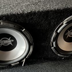 12" Lightning Audio 4 Ohm Subs Speaker Box 32X14X13