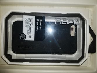 Incipio iPhone6 and 6s black case $5