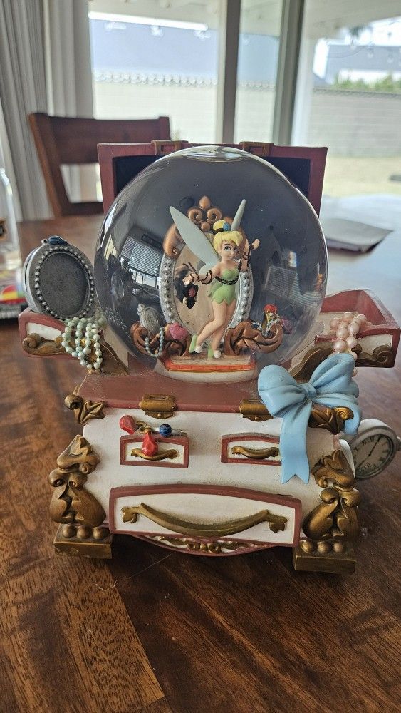 Tinkerbell Snow Globe and Jewelry Box