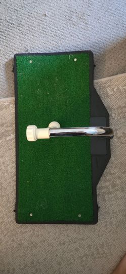 Golf Hitting Mat with Tee Holder