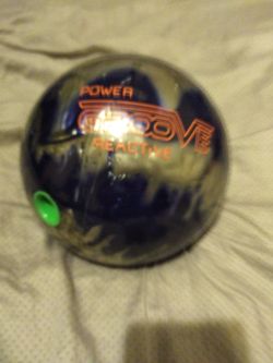Nice Bowling Ball Not Sure Of The Weight 