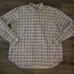 Ralph Lauren Shirt Men's Long Sleeve M Classics Cotton 2XL