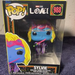 Funko Pop! Marvel Studios Loki Sylvie #988 (Blacklight) vinyl figure