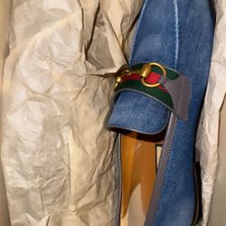 Denim Gucci Loafer