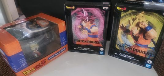 2 dragon ball z Match Makers  and a Soup Mug Bundle
