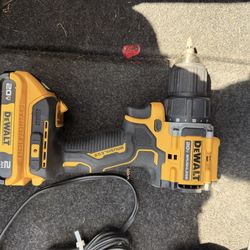 Dewalt drill with battery