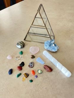 Crystal Collection with Stand