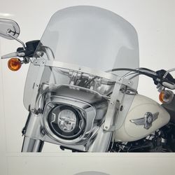 Detachable Wind Splitter Compact 15 In. Windshield Original Harley Davidson