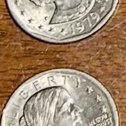 Two 1979 Susan B Anthony 