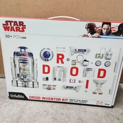 Star Wars R2-D2 droid Inventor Kit 8+ Customizable Robot Msrp $99.99