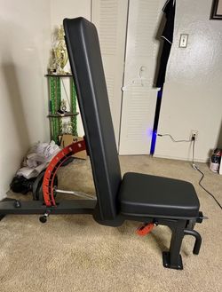 Adjustable Bench Press (Weights Not included)