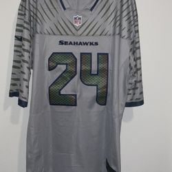 Marshawn Lynch Seahawks 2025 Rivalries Series Jersey Vapor Stitched Rare Special Edition  Beast Mode  Adult Men’s - XXL New with Tags 