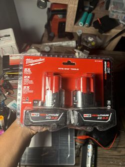 Milwaukee M12 3.0 2 Pack