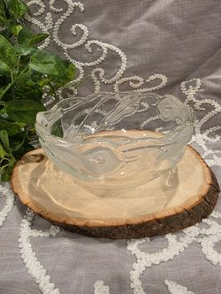 VINTAGE MIKASA CRYSTAL BOWL