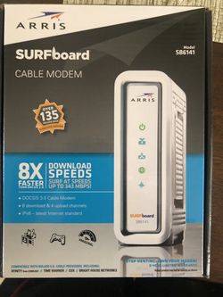 Arris Surfboard Cable Modem (good for Xfinity)