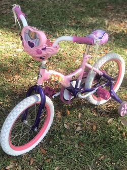 Huffy princess bike 16 inch pink!