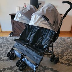 Jeep PowerGlyde Side-by-Side Double Stroller by Delta Children