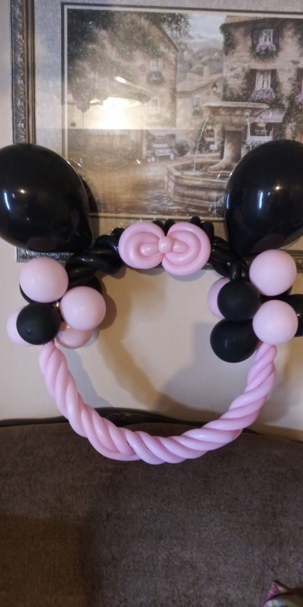 Balloon foto frame, party favors