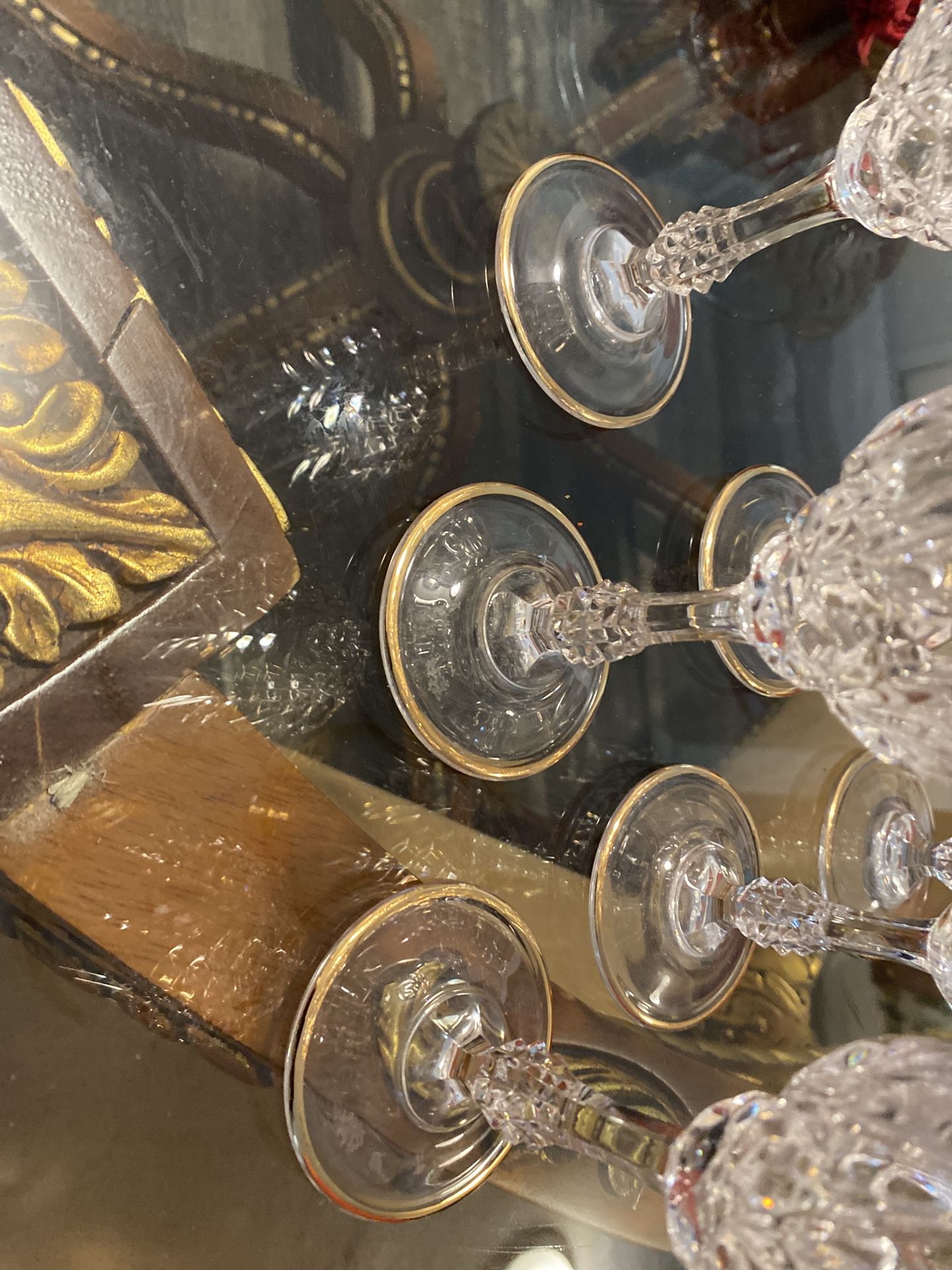 Crystal glasses