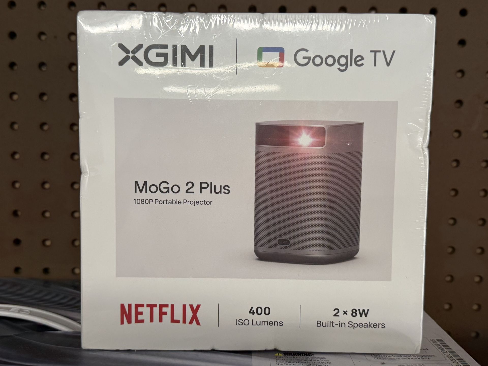 NEW! XGIMI/Google TV MoGo 2 Plus 1080P Portable Projector