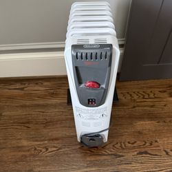 Portable Space Heater on Rollers
