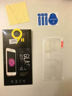 Qty . : 2 - Iphone 7 Tempered Glass