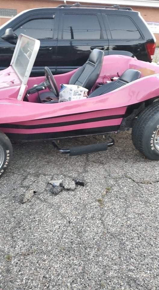 A 1970 Volkswagen dune buggy