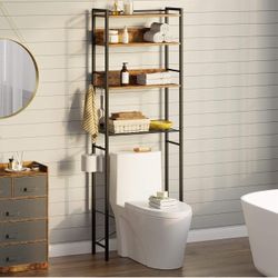 4-Tier Over The Toilet Storage Rack 