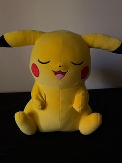 Pokemon Sleeping Plush Pikachu