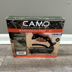 Camo Edge Deck Fastening System Marksman Pro X-1