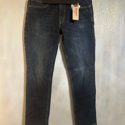 Men’s Levi’s 511 slim stretch 34 x 34 blue jeans