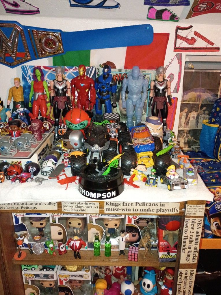 "Miscellaneous" Toys Both New And Used..Collectible Ones Too..