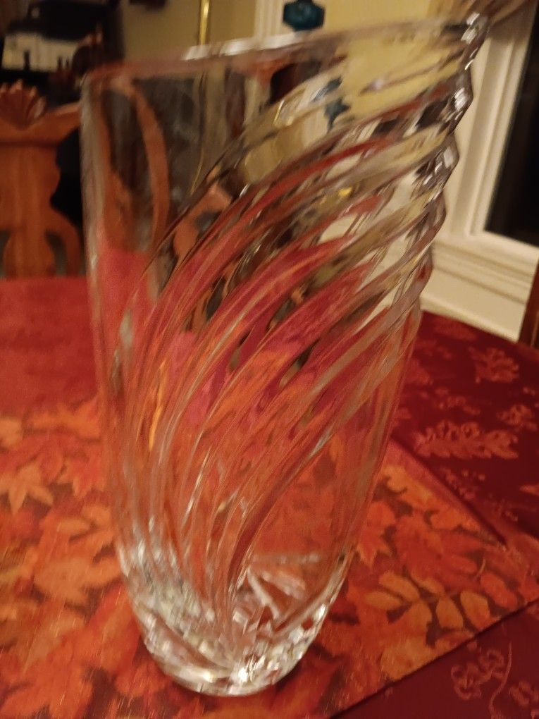 Tall Glass Vase