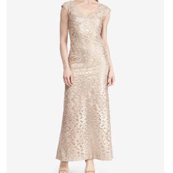 New Ralph Lauren Sequin Evening Gown