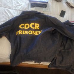 california CDCR Cal Pia prison inmate jacket (willing to trade for other Cal pia items) make me a trade or price offer