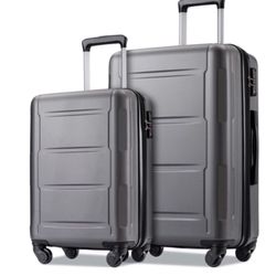 Brand New~ 24” +20” Luggage Set with TSA Lock  Light Weight  Hardside Spinner  Expandable Suitcase  Several Colors
