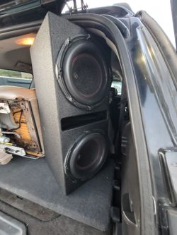Audiopipe (12 inch) Subs in a box