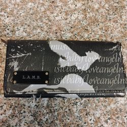 L.A.M.B Gwen Stefani Leather Wallet.