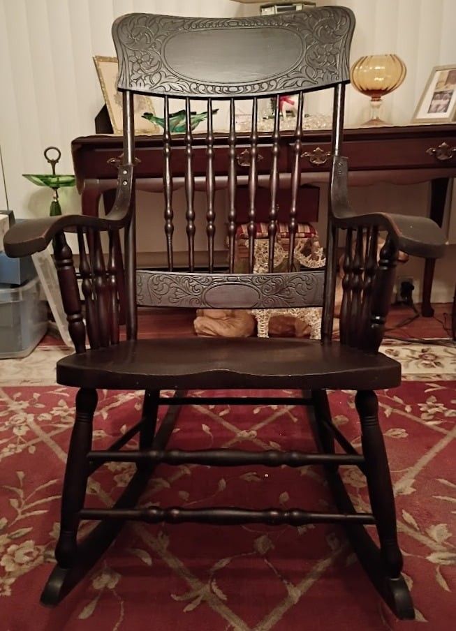 Antique Boston Rocker / Rocking Chair