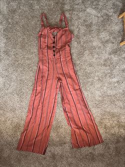 Stripe Jumpsuit