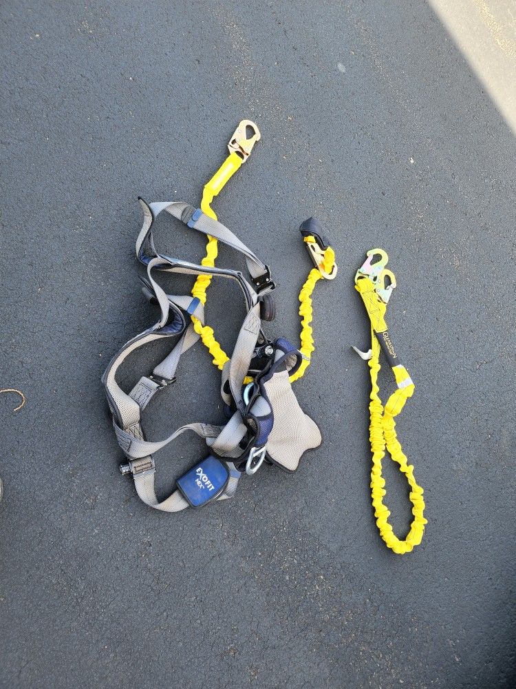 EXOFIT CONSTRUCTION POSITIONING/CLIMBING HARNESS With Extra