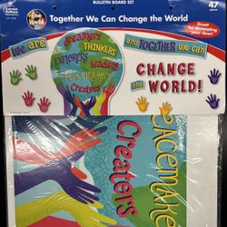 Change The World Bulletin Board New 