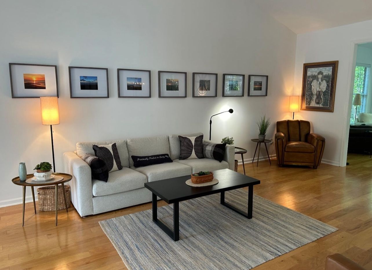 Coffee Table Black Rectangular [NEW]